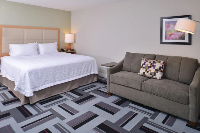 غرفة بسرير كينج لذوي الإعاقة، Hampton Inn And Suites Ames Ia 4/4