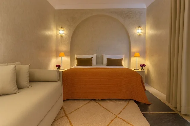 King Bed, RIAD DAR MORE 1/2
