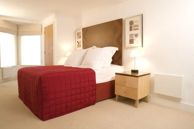 شقة بسريرين كوين بغرفتي نوم مع أريكة، Marlin Apartments City Docklands 2/5