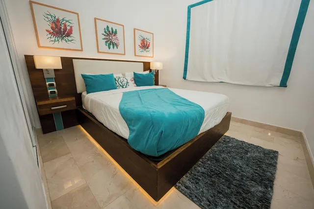 2 Bedrooms, Comfort, Apartment, 2 Queen Beds, Golf Course View, Balcony، Xeliter Cana Rock Punta Cana 6/9