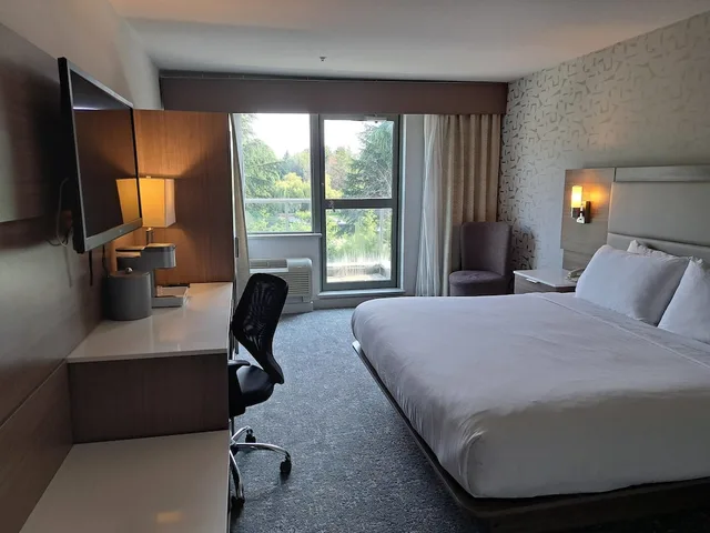 Room, King Bed, Balcony, Comfort Hotel Vancouver Airport 1/3
