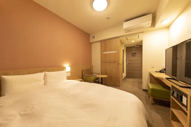 Moderate, Double Bed, Dormy Inn Mito Hot Spring 1/2