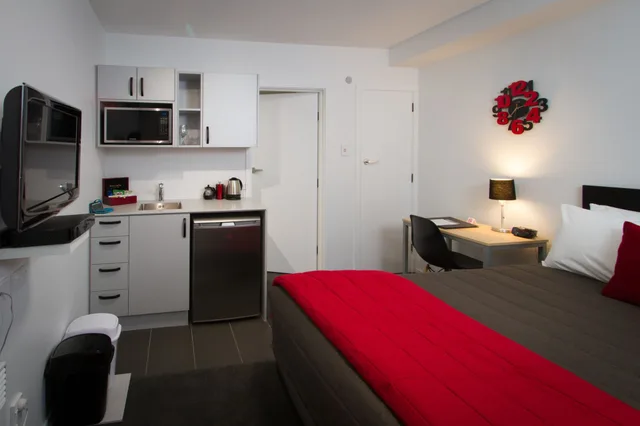 Compact, Studio, Queen Bed، 538 Great King Motel 2/4