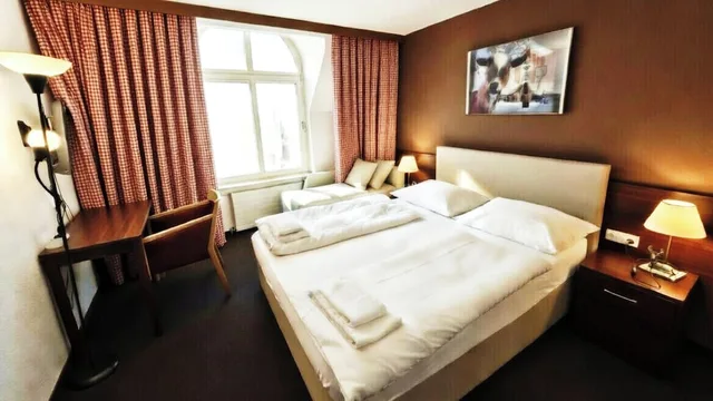 غرفة قياسية مزدوجة، Hotel Enziana Wien 2/10