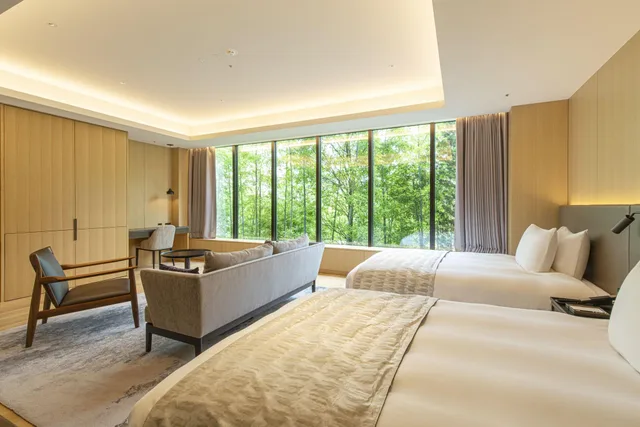 غرفة ديلوكس بسريرين منفصلين بإطلالة، The Hotel Seiryu Kyoto Kiyomizu 2/4