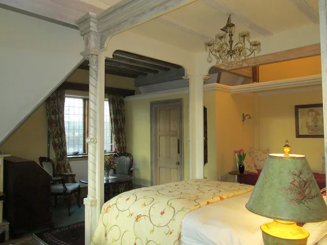 غرفة بريميوم بسرير مزدوج وسرير فردي، Alnwick Lodge - B&B 2/7