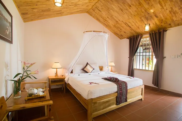 بنغل سوبيريور بسرير كينج بإطلالة على الحديقة، La Mer Resort 8/10