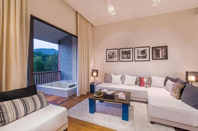 جناح فاخر بسرير كينج بغرفة نوم واحدة مع أريكة، Veranda High Residence By Veranda Chiangmai The High Resort 1/1