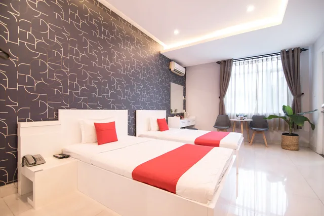 جناح ديلوكس بسرير كينج، Bin Bin Hotel 6 - Near SECC D7 2/10