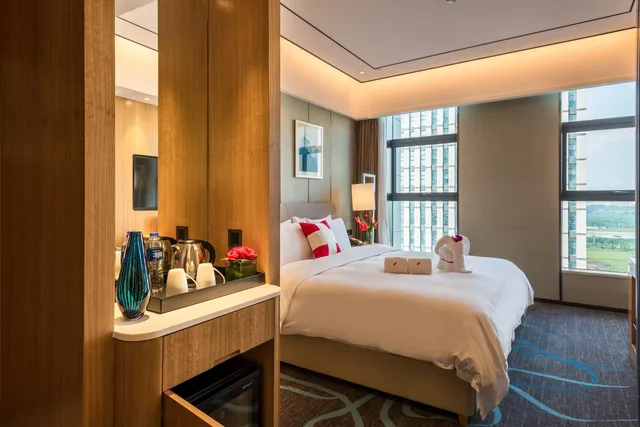 غرفة ديلوكس بسرير كينج، Swisstouches Hotel Nanjing 3/3