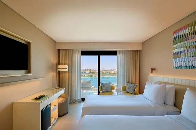 Room, Twin Beds, Lagoon View، Palma Bay Rotana Resort - New Alamein 1/5