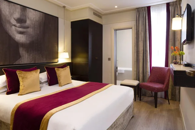 Adjoining, 2 Double Beds، Hotel l'Inattendu 1/1
