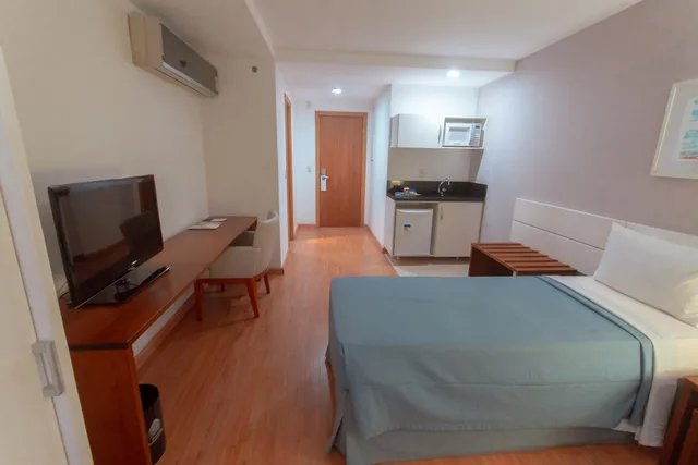 غرفة بسريرين منفصلين، Salvador Business Flat 3/7