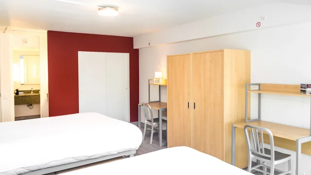 غرفة قياسية بسريرين مزدوجين، Campus1 Mtl Student Residence Downtown Montreal 2/3