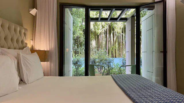 غرفة بسرير مزدوج بإطلالة على الحديقة، Jardim da Batalha by Shiadu 6/10
