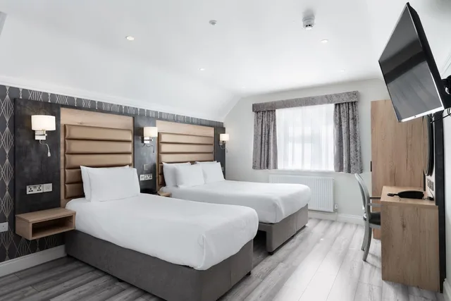 استوديو بسرير كوين وسريرين منفصلين، Spark by Hilton London Chiswick 1/1