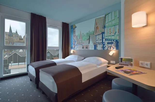 غرفة قياسية بسريرين منفصلين، B&B Hotel Marburg 2/3