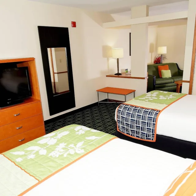 جناح كبير بسريرين مزدوجين مع أريكة، Fairfield Inn Suites Killeen 1/1