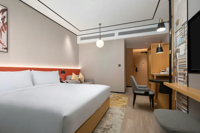 غرفة بسرير كينج، Hilton Garden Inn Beijing Huaxiang Tiantan Hospital 1/4