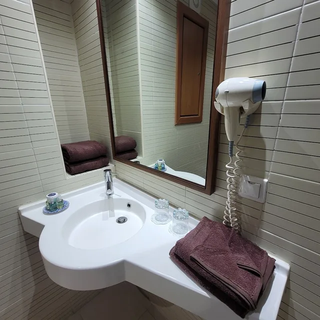 غرفة قياسية بسريرين منفصلين، Hotel Tiba 4/4