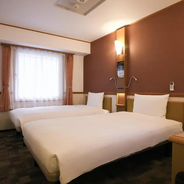 غرفة بسريرين منفصلين، Toyoko Inn Kanazawa Kenrokuen Korinbo 5/8