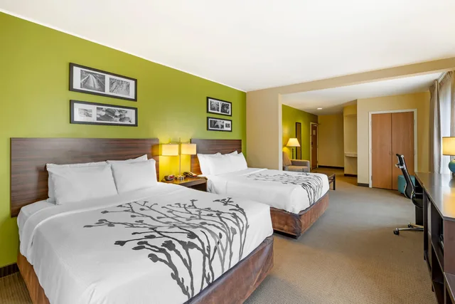 جناح بسريرين كوين، Sleep Inn and Suites Redmond, OR 1/10