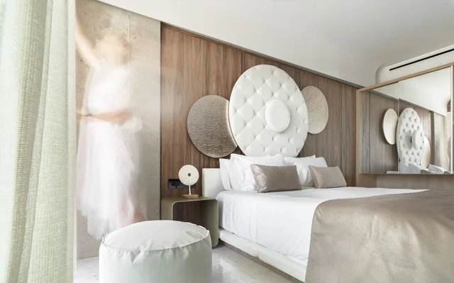غرفة كلاسيكية بإطلالة على البحر، Nautilux Rethymno By Mage Hotels 3/5