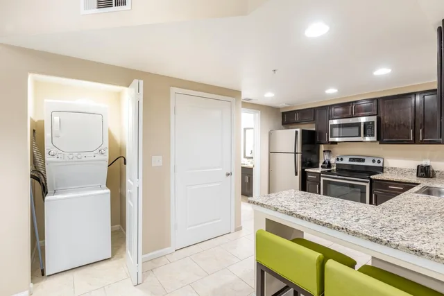 1 Bedroom, Suite, Fireworks View, Kitchen, Vacation Village At Parkway 5/6