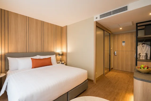 غرفة ديلوكس بسريرين منفصلين بإطلالة على المدينة، The Key Premier Hotel Sukhumvit 1/5