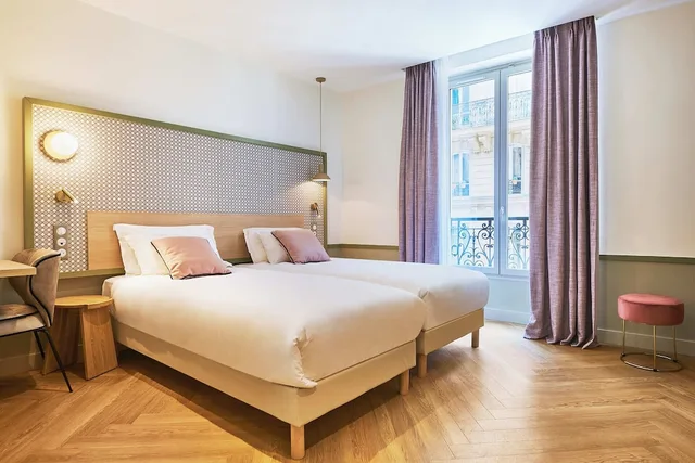 غرفة بسريرين منفصلين، Hotel Cervantes By Happyculture 1/2