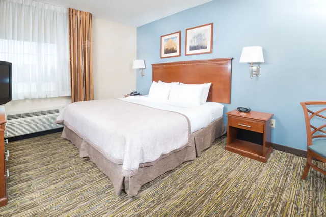 جناح استوديو بسرير كوين، Candlewood Suites Wake Forest Raleigh Area 1/5