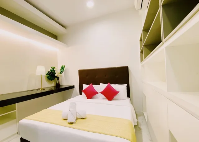 شقة تنفيذية بفراش فوتون وسرير كينج وسرير فردي بغرفتي نوم، Platinum Service Suite at The Face 3/7