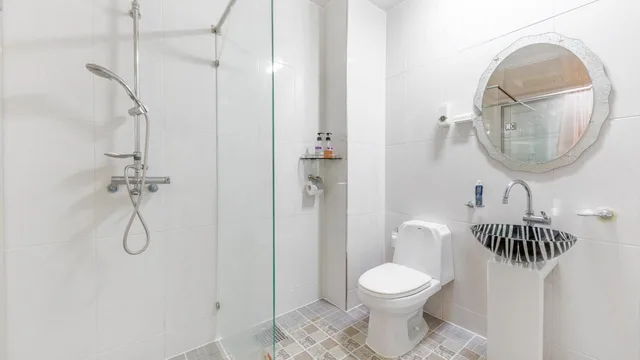 2 Bedrooms, Venice, Spa, Basic, Futon Bed, 1 Queen and 1 Single Bed، Gapyeong Rialto Pension 3/6