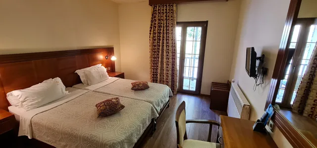 غرفة قياسية بسريرين منفصلين بشرفة، Manthos Hotel Resort and Spa 1/10
