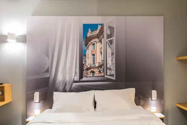 غرفة قياسية رباعية، B&B Hotel Toulouse Cite de l'Espace Mouchotte 1/2