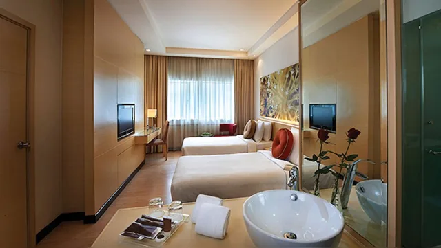 غرفة ديلوكس بسرير كينج وسريرين منفصلين، ANSA Hotel Kuala Lumpur 8/9