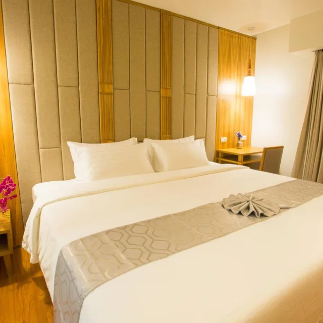 غرفة سوبيريور بسرير مزدوج أو سريرين منفصلين، Lanna Thaphae Hotel 5/10
