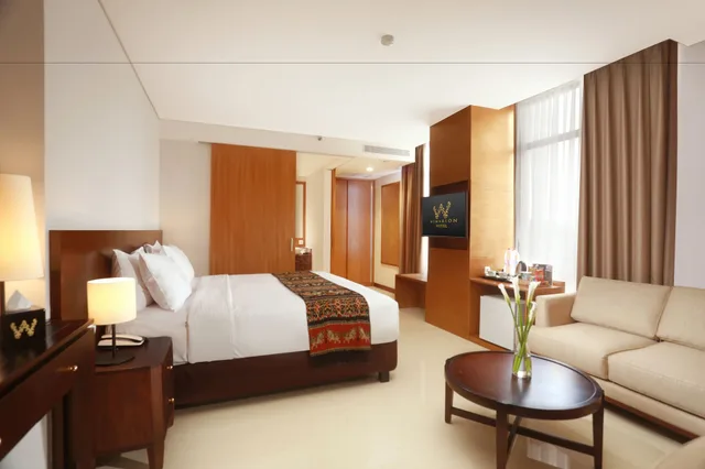 غرفة غراند بسريرين منفصلين، Wimarion Hotel Semarang 3/5