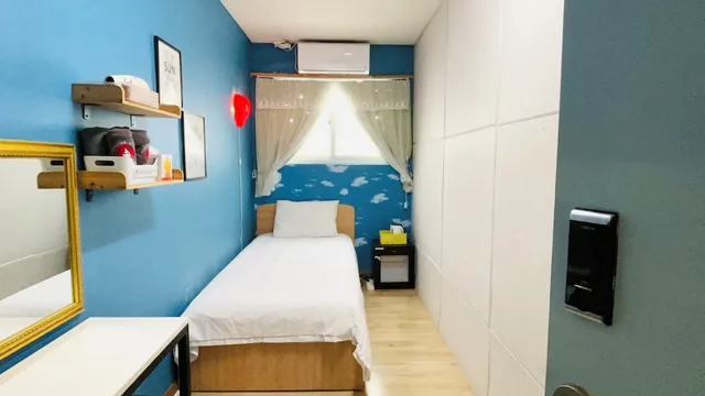 غرفة قياسية مفردة بسرير فردي بحمام مشترك، Hongdae Style Guesthouse 4/10