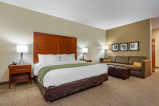 غرفة بسرير مزدوج، Comfort Inn & Suites Lenoir Hwy 321 Northern Foothills 2/8