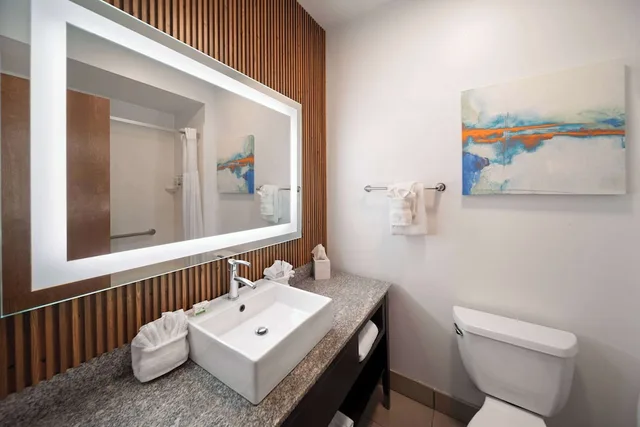 غرفة ديلوكس تنفيذية بسرير كينج، La Quinta Inn & Suites by Wyndham Austin NW/Lakeline Mall 2/3
