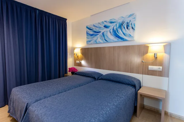 شقة سوبيريور بسريرين منفصلين بشرفة بغرفة نوم واحدة مع أريكة، Apartamentos Sal Rossa 1/6