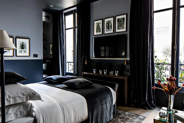Deluxe, Double or Twin Bed, Balcony, Monsieur George-Champs Elysees 1/1