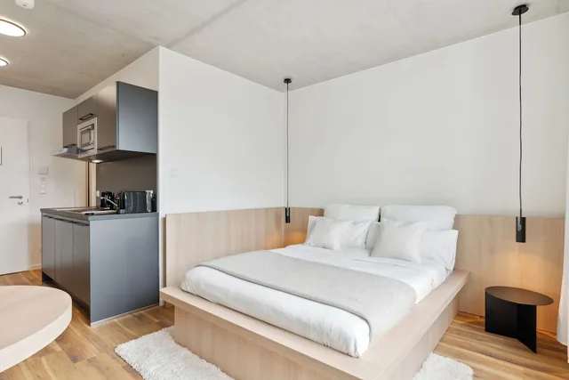 Urban, Studio, Queen Bed، Habyt Berlin Waterfront 1/5