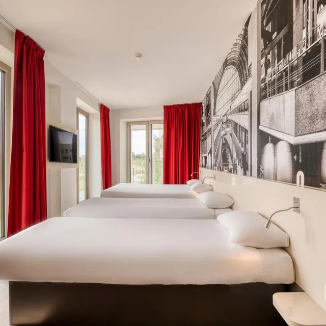 غرفة عائلية بسرير فردي، B&B Hotel Antwerpen Zuid 6/10