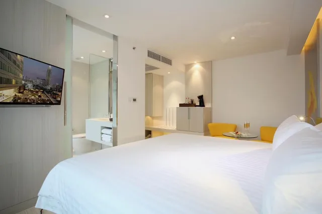 غرفة ديلوكس عائلية بسرير كينج، Centara Watergate Pavilion Hotel Bangkok 1/4