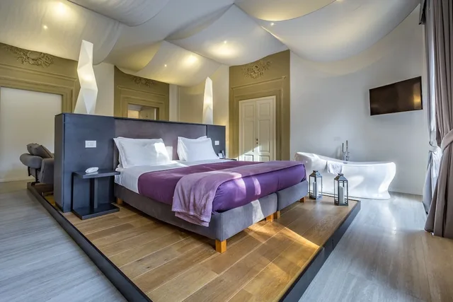 جناح فاخر بسرير كينج، Hotel la Scaletta 1/7