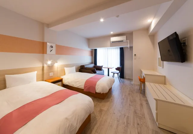 Superior, Twin Beds, Sofa, Sarasa Hotel Namba 2/10