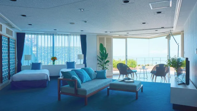 جناح بشرفة بأرضية تاتامي، Hoshino Resorts Risonare Atami 6/8