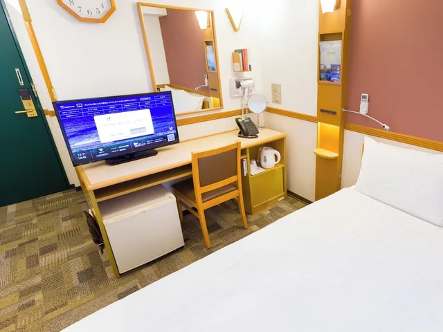 غرفة اقتصادية بسرير مزدوج، Tokyo Inn Aizuwakamatsu Ekimae 3/4